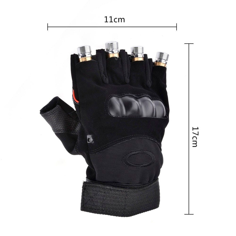 Stage Show Red Green Laser Gloves