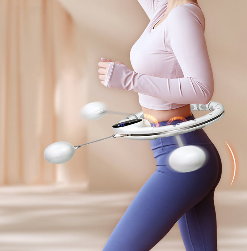 Smart Counting Sports Circle Adjustable Home Fitness Body Building Ring Musculation Exercise Thin Waist Slimming Hoop