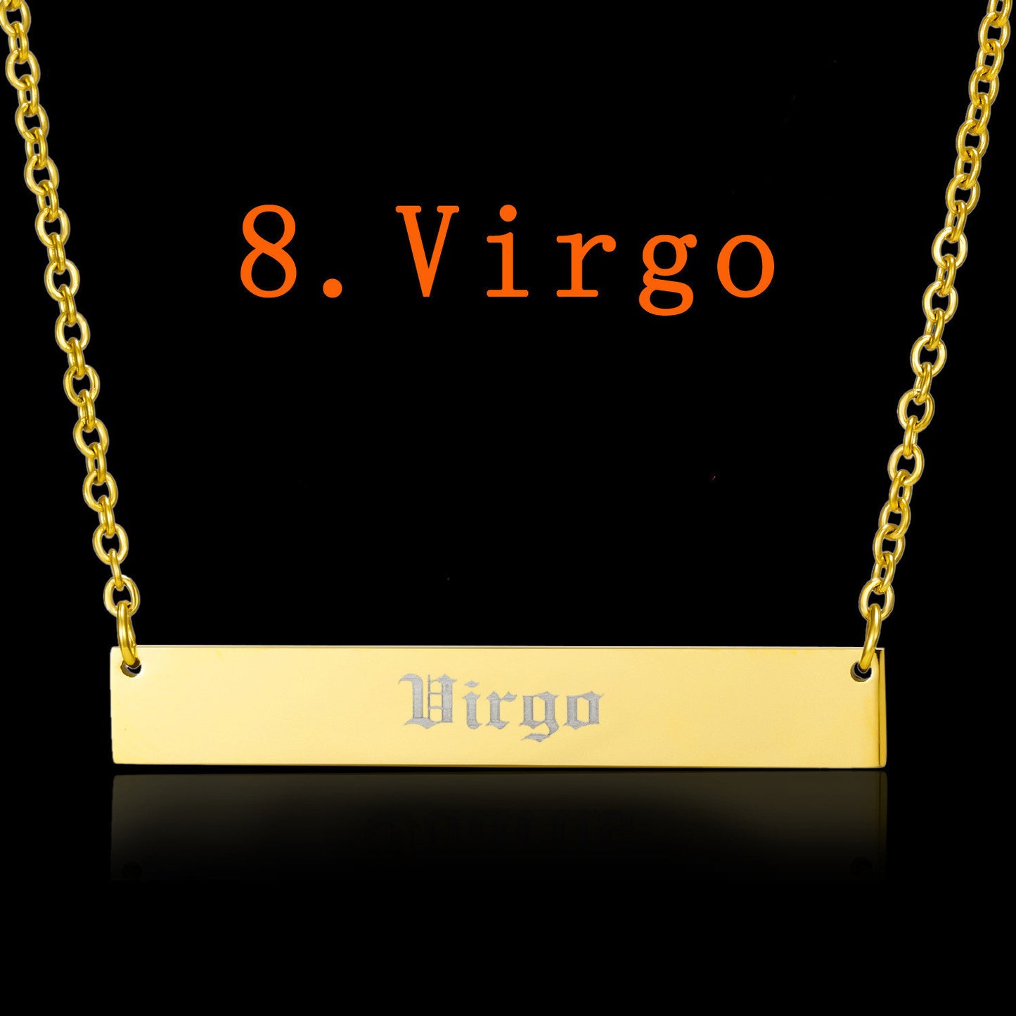 Engraved Constellation Necklace
