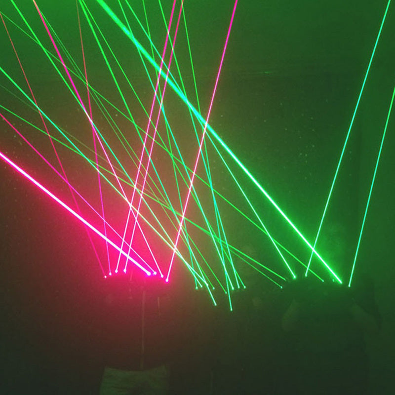 Stage Show Red Green Laser Gloves