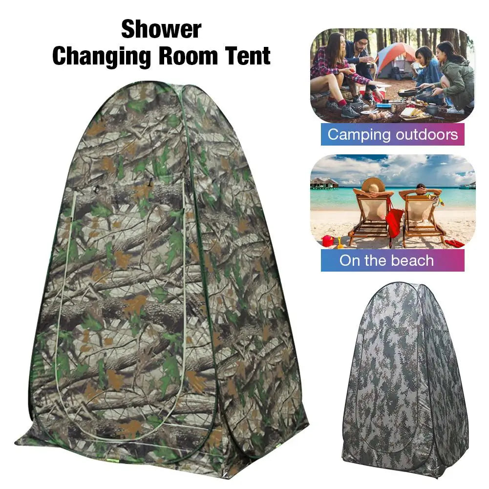 Portable outdoor dressing tent/photography tent Privacy Shower Toilet Camping Pop Up Tent Camouflage/waterproof/UV function