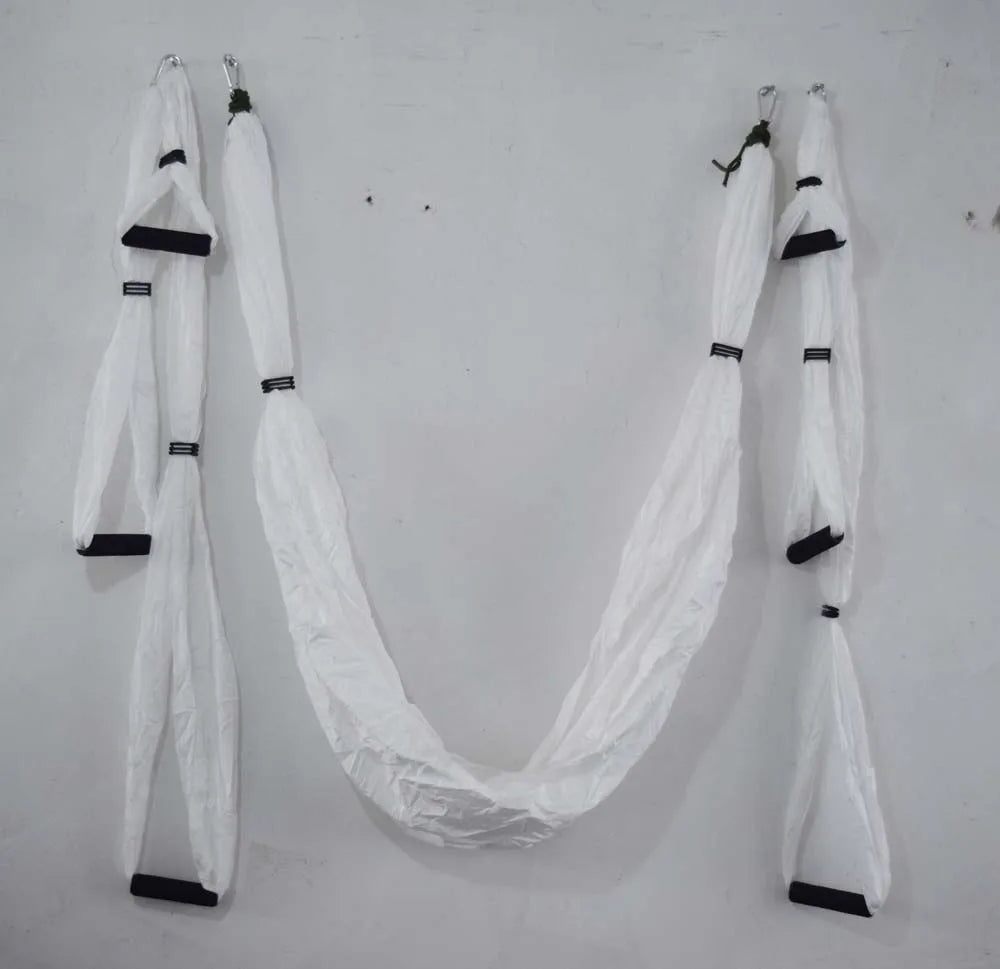Aerial Yoga Swing Full Set Yoga Hammock Trapeze Extension Antigravity Ceiling Hanging Yoga Sling Inversion Exercises Tool