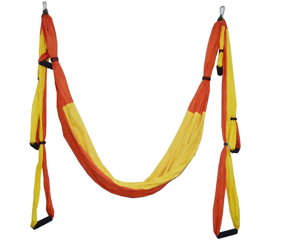Aerial Yoga Swing Full Set Yoga Hammock Trapeze Extension Antigravity Ceiling Hanging Yoga Sling Inversion Exercises Tool