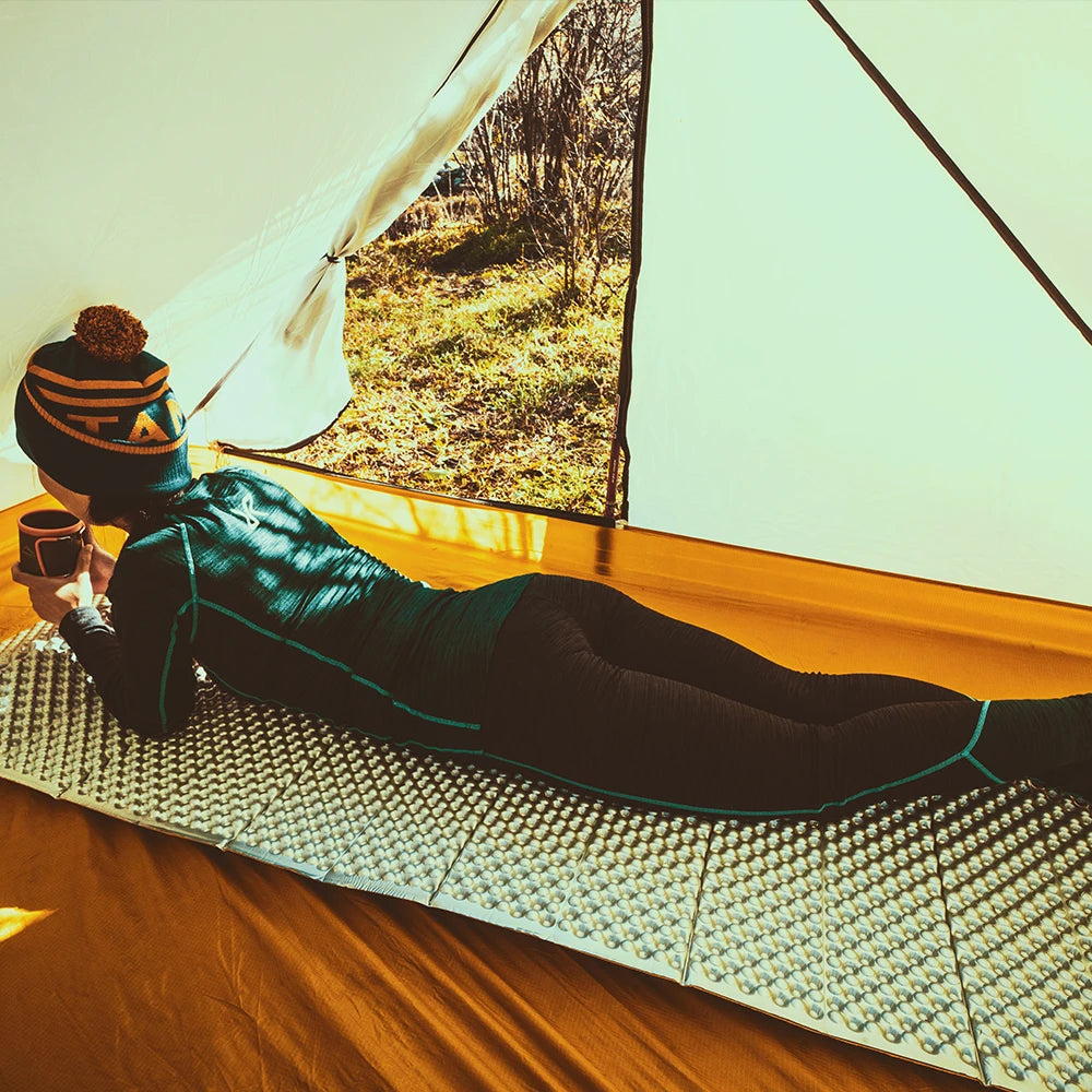 Widesea Camping Mat Portable Sleeping Pad Picnic Foam Bed Mattress Travel Trekking Equipment Blanket Waterproof Moistureproof