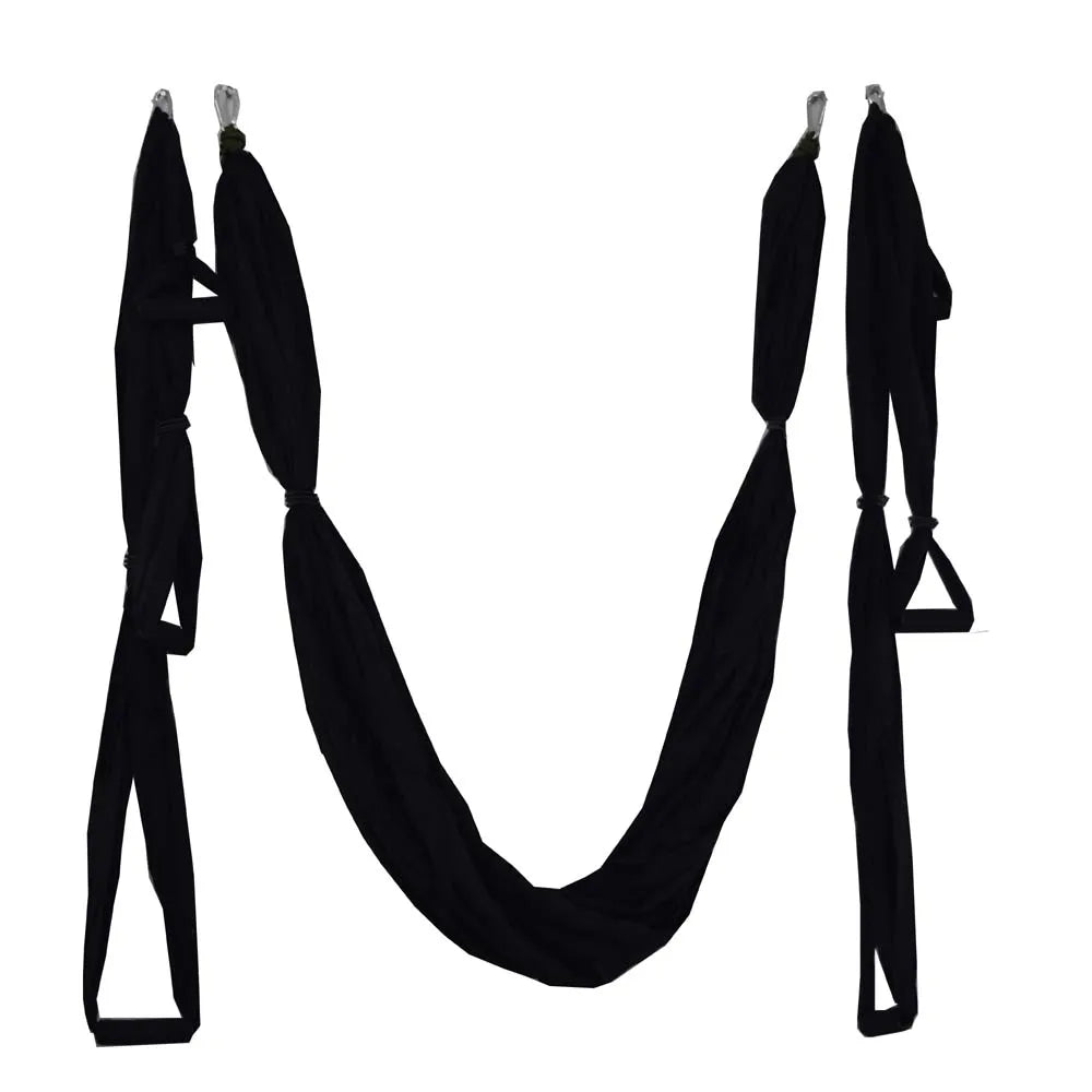Aerial Yoga Swing Full Set Yoga Hammock Trapeze Extension Antigravity Ceiling Hanging Yoga Sling Inversion Exercises Tool