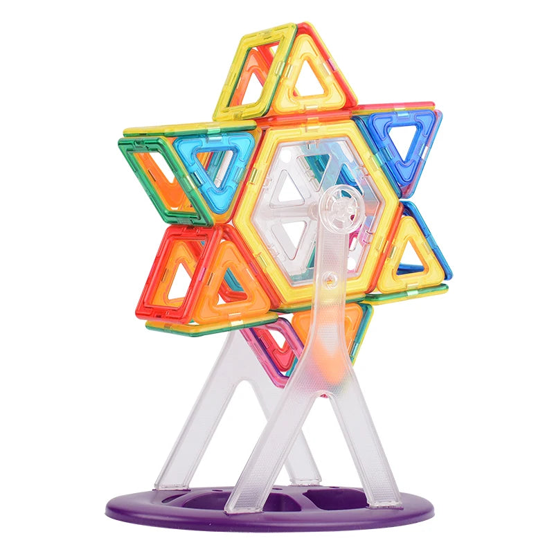 VINEDI Big Size Magnetic Blocks Magnetic Designer constructor Set Model & Building Toy Magnets Educational Toys For Children