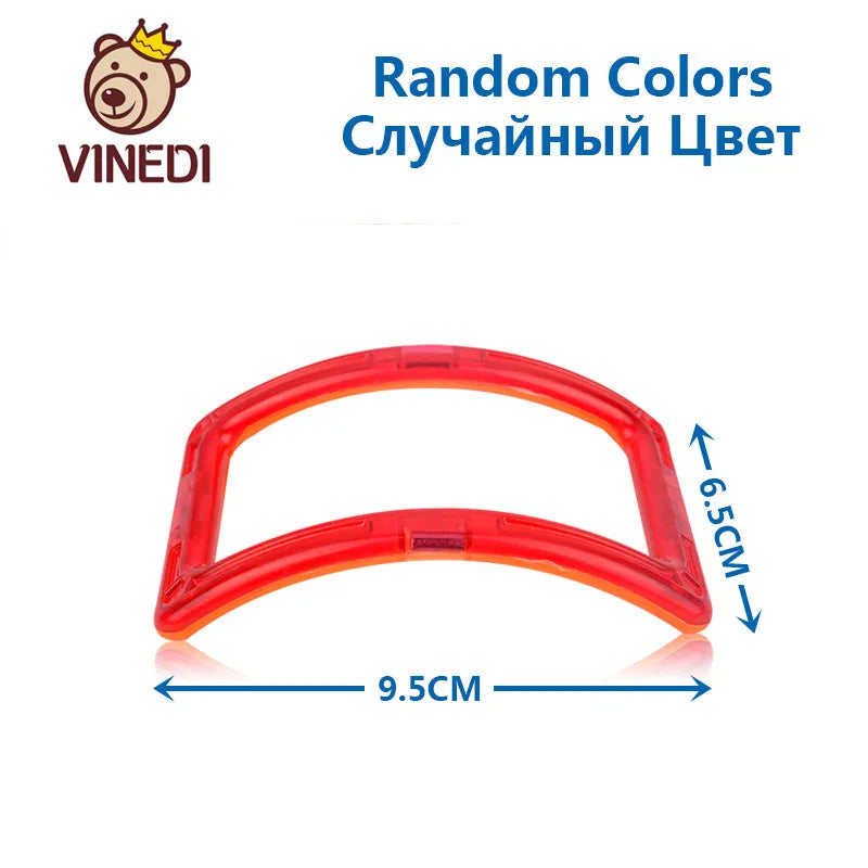VINEDI Big Size Magnetic Blocks Magnetic Designer constructor Set Model & Building Toy Magnets Educational Toys For Children