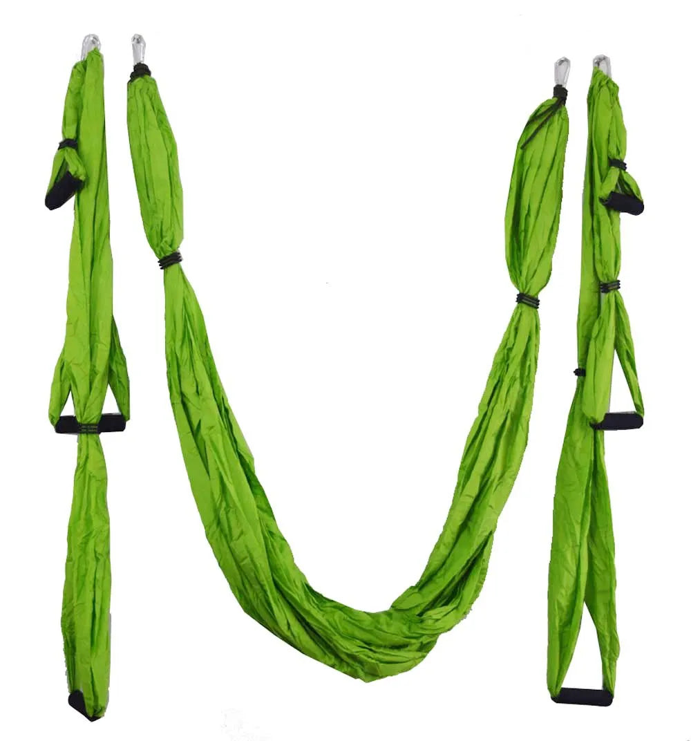 Aerial Yoga Swing Full Set Yoga Hammock Trapeze Extension Antigravity Ceiling Hanging Yoga Sling Inversion Exercises Tool