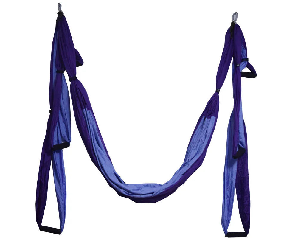 Aerial Yoga Swing Full Set Yoga Hammock Trapeze Extension Antigravity Ceiling Hanging Yoga Sling Inversion Exercises Tool