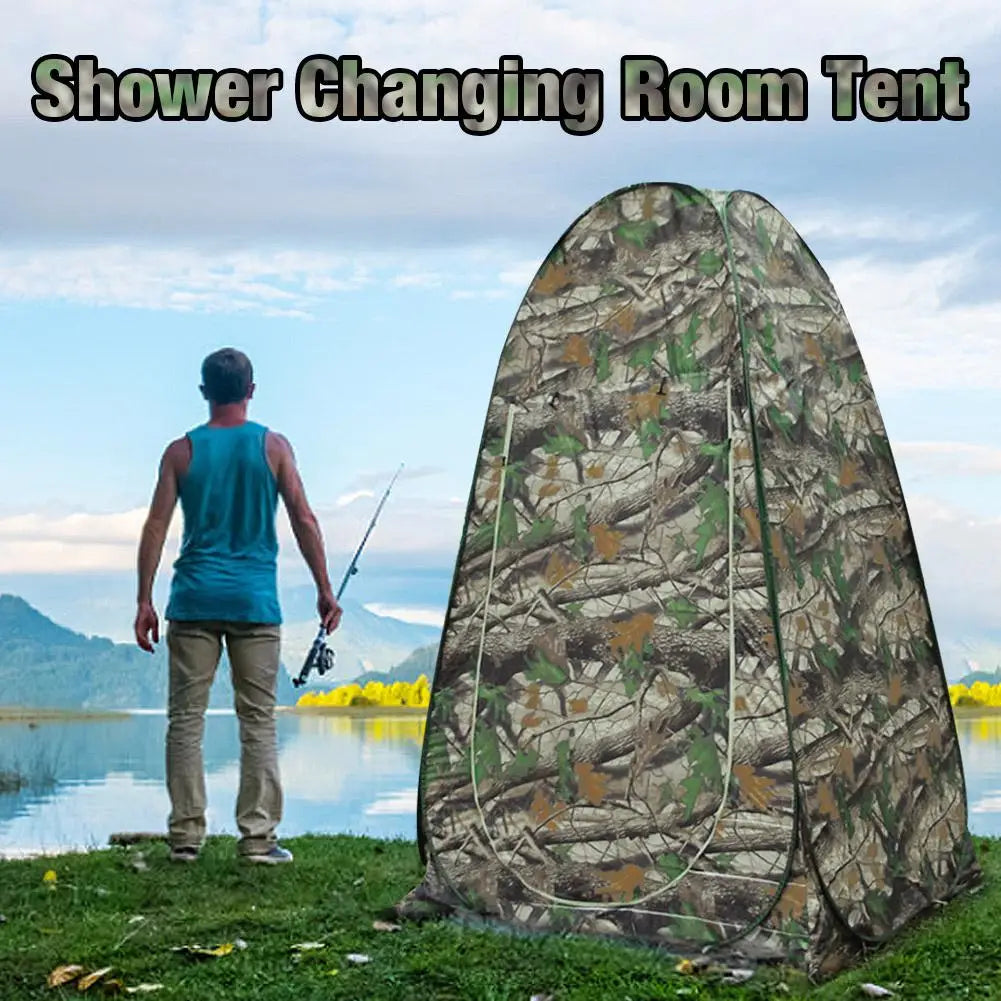 Portable outdoor dressing tent/photography tent Privacy Shower Toilet Camping Pop Up Tent Camouflage/waterproof/UV function