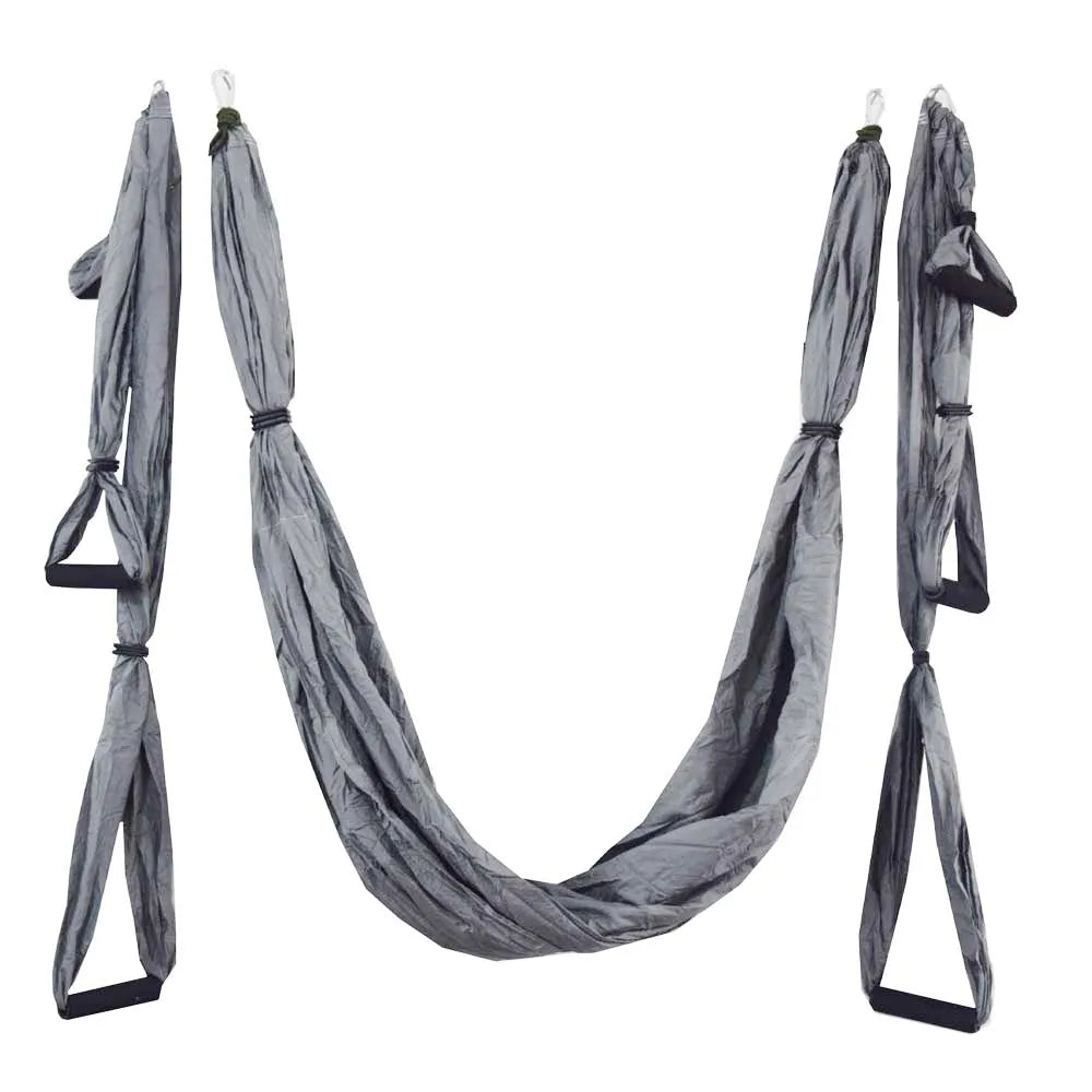Aerial Yoga Swing Full Set Yoga Hammock Trapeze Extension Antigravity Ceiling Hanging Yoga Sling Inversion Exercises Tool