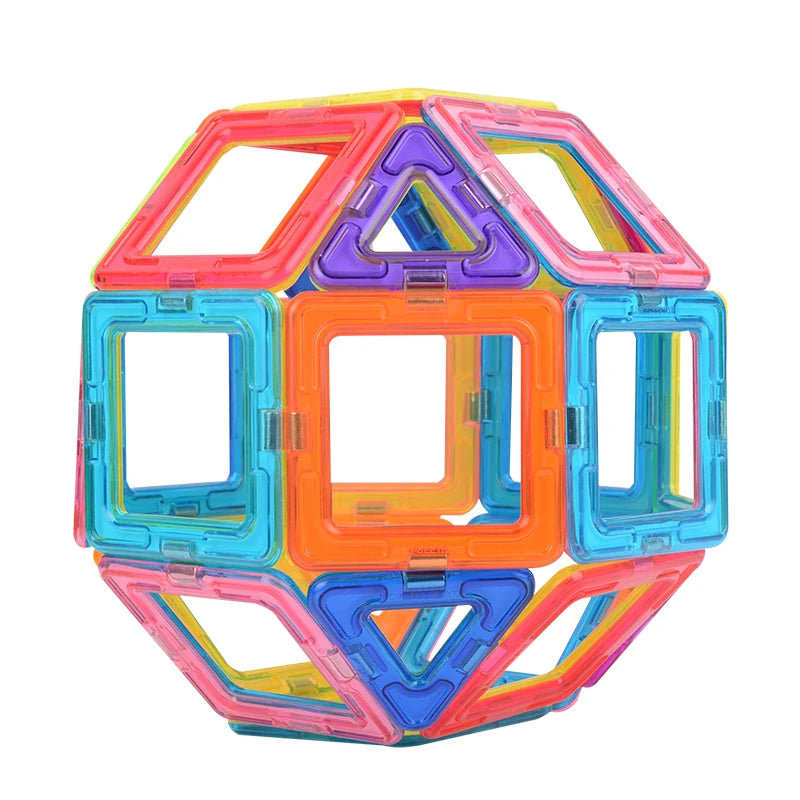 Big Size Magnetic Designer Magnet Building Blocks Accessories Educational Constructor Toys For Children Kids Game Girls Set Gift