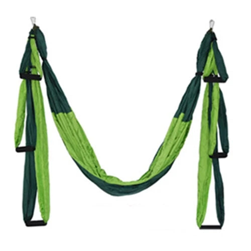 Aerial Yoga Swing Full Set Yoga Hammock Trapeze Extension Antigravity Ceiling Hanging Yoga Sling Inversion Exercises Tool