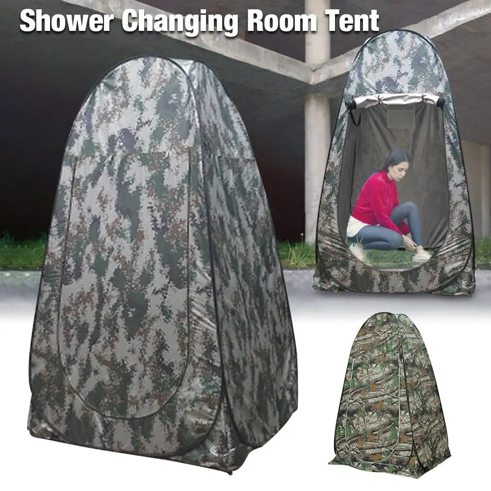 Portable outdoor dressing tent/photography tent Privacy Shower Toilet Camping Pop Up Tent Camouflage/waterproof/UV function