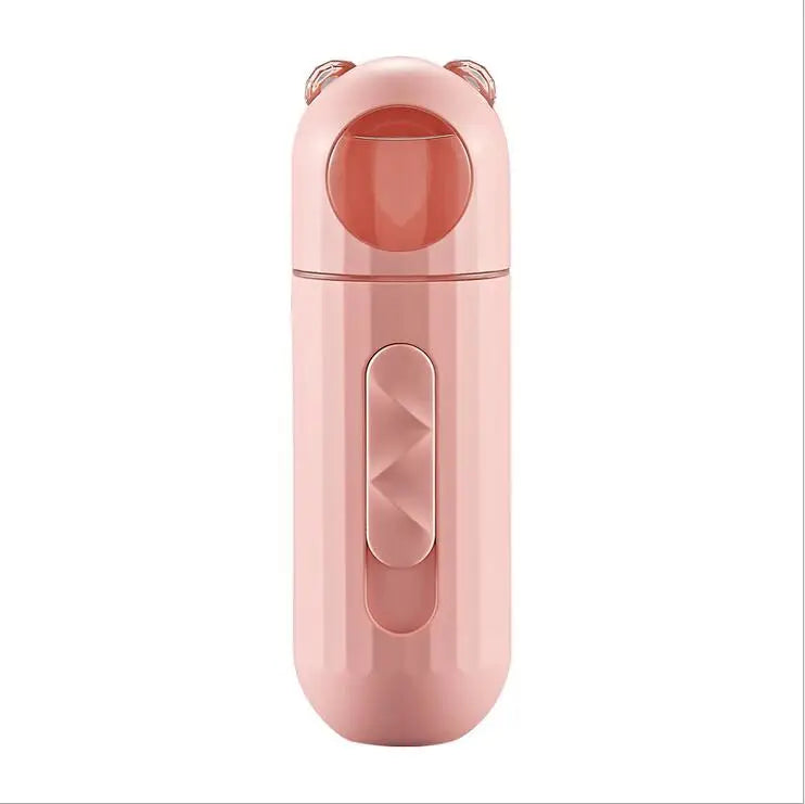 Nano Facial Mister,Portable Cool Mist Facial Steamer Handy Mist Sprayer for Face Moisturizing & Hydrating Mini USB Rechargeable