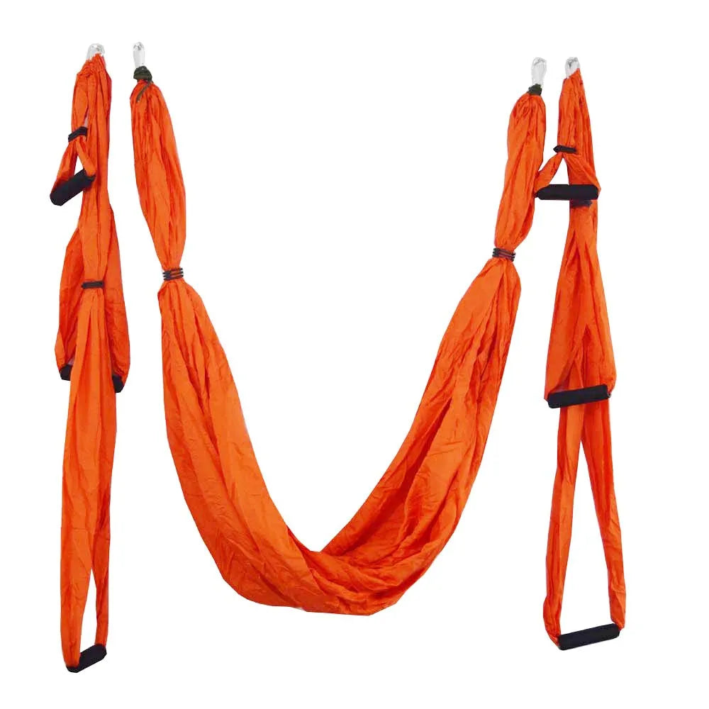 Aerial Yoga Swing Full Set Yoga Hammock Trapeze Extension Antigravity Ceiling Hanging Yoga Sling Inversion Exercises Tool