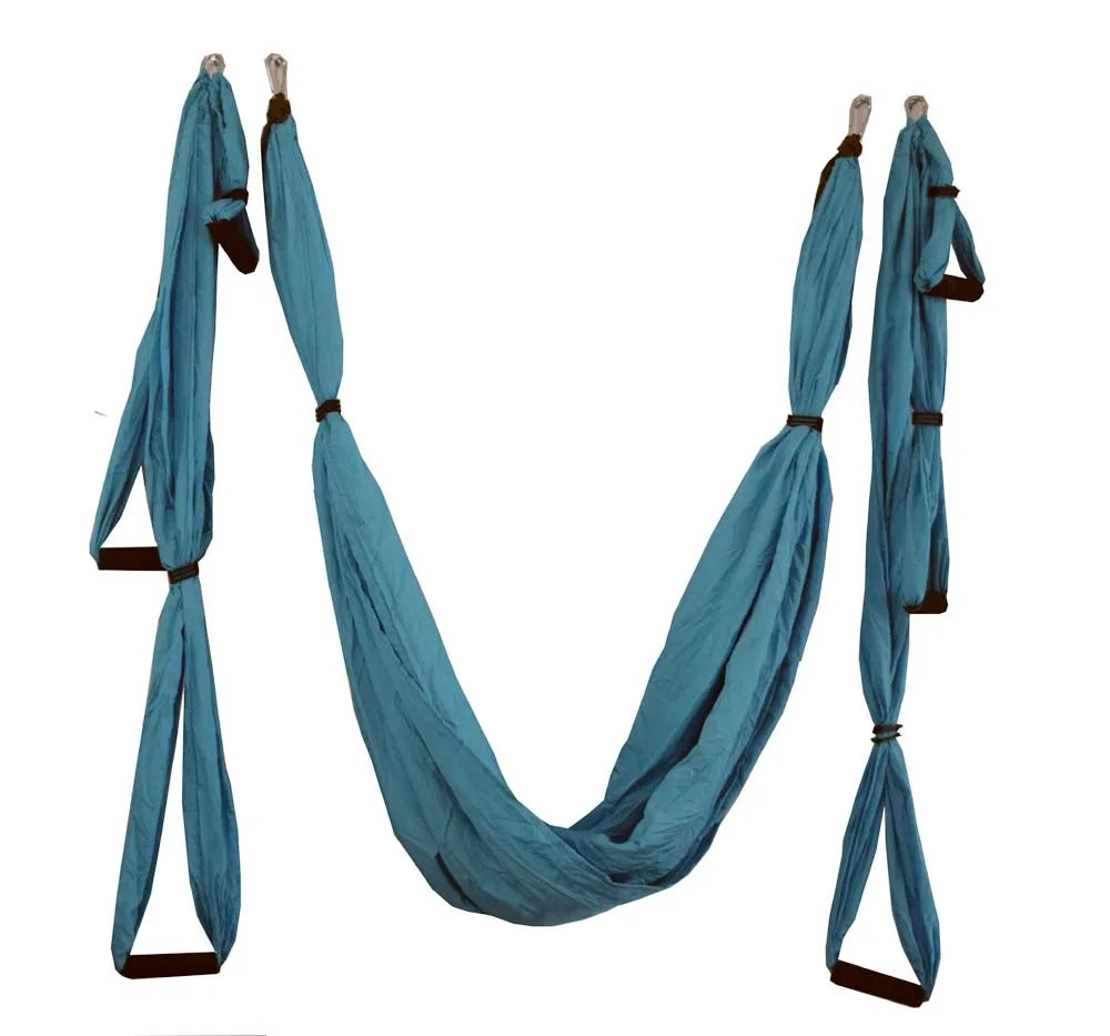 Aerial Yoga Swing Full Set Yoga Hammock Trapeze Extension Antigravity Ceiling Hanging Yoga Sling Inversion Exercises Tool