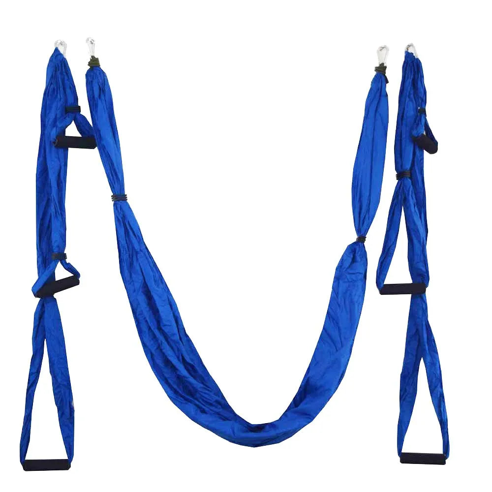 Aerial Yoga Swing Full Set Yoga Hammock Trapeze Extension Antigravity Ceiling Hanging Yoga Sling Inversion Exercises Tool