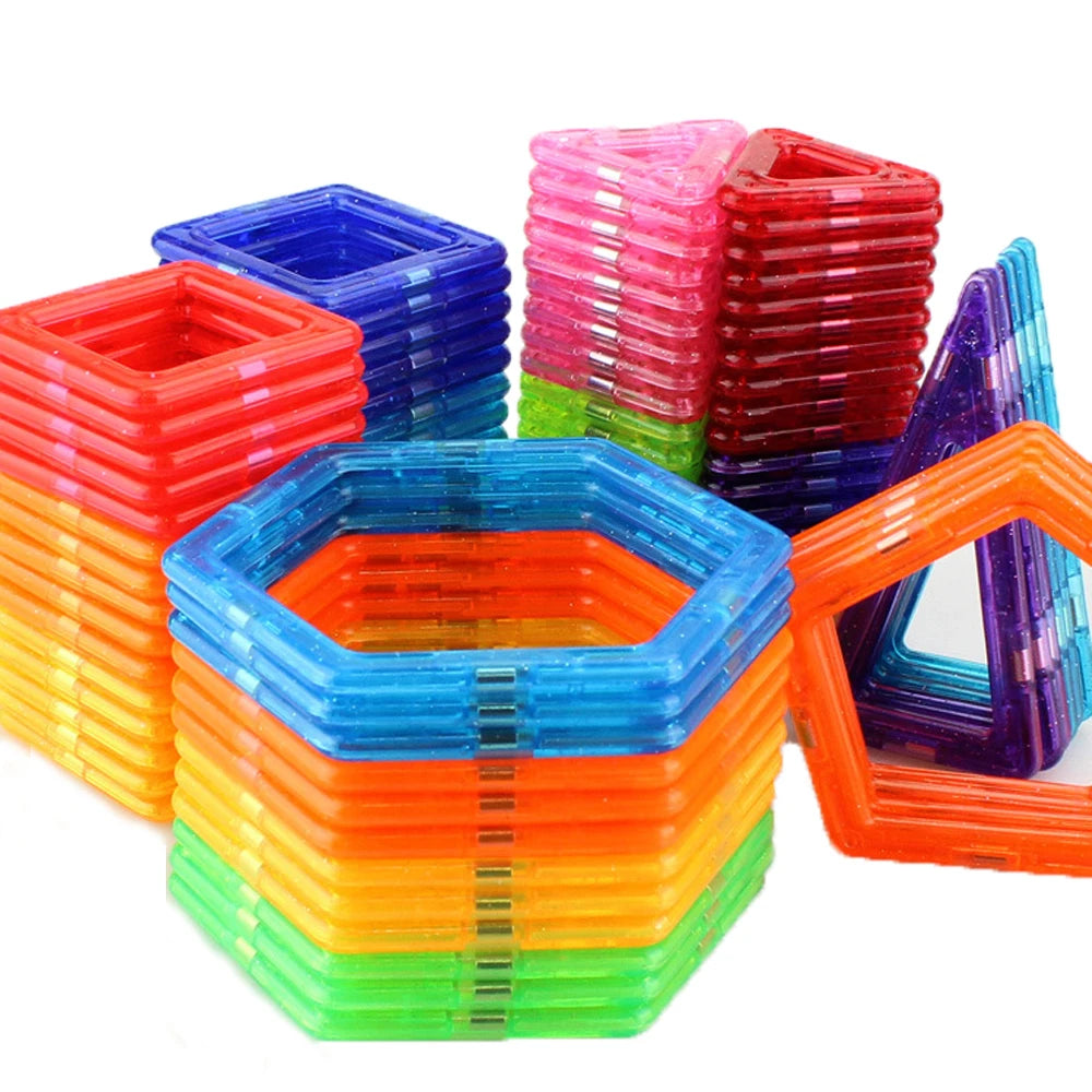 110pcs Mini Size Magnetic Designer Magnet Building Blocks Educational Magnetic Constructor Toys For Children Gifts