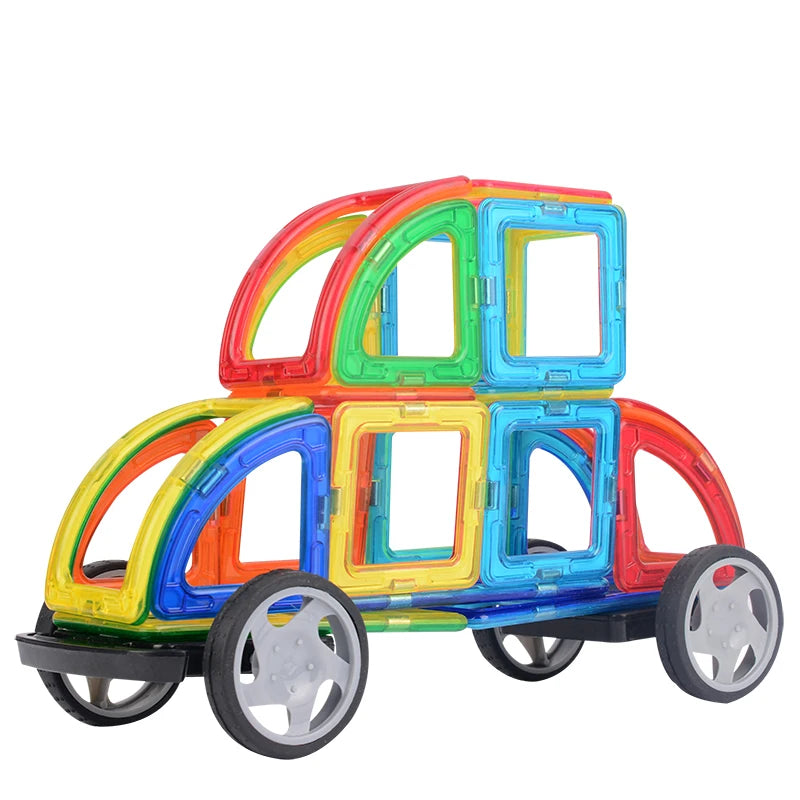 Big Size Magnetic Designer Magnet Building Blocks Accessories Educational Constructor Toys For Children Kids Game Girls Set Gift