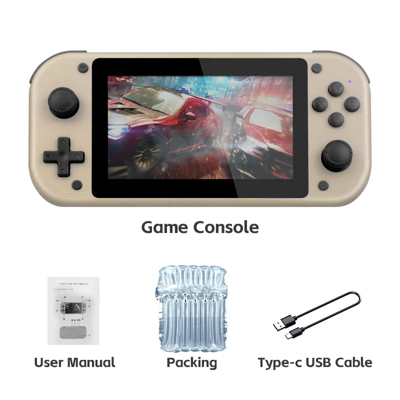 DATA FROG M17 4.3 inch Handheld Game Console Player Mini Portable Game Console Built-in 19000 Games Gifts For Children