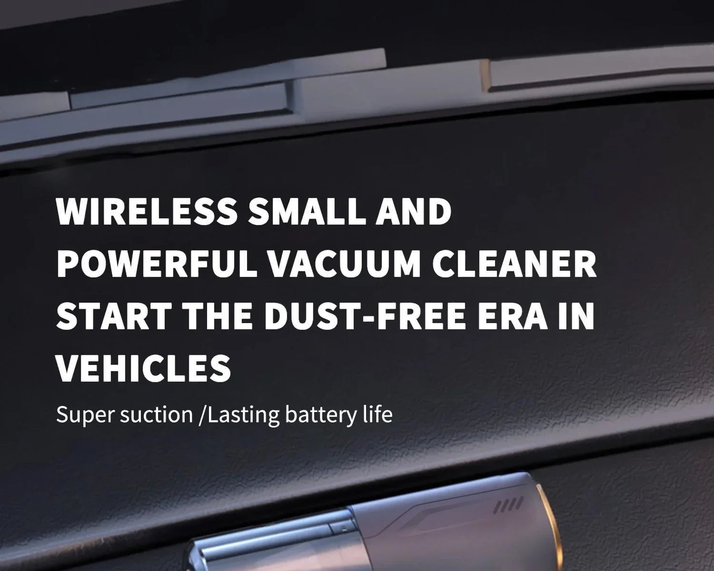 CENRR Mini Car Vacuum Cleaner Cordless Powerful Wireless Car Cleaner HandHeld Portable Vacuum Cleaner for CarCleaning Machine