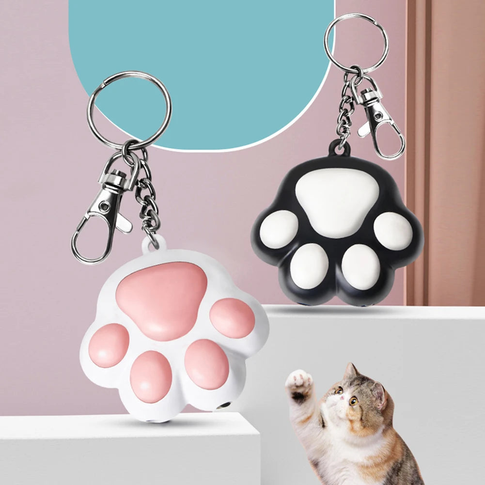 Pet Cat Toys Laser Toy Transform Pattern for Cats Interactive Funny Kitten Training Laser Toy With Flashlight USB C Rechargeable