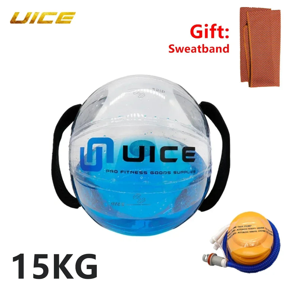Home Gym Accessories Fitness Aqua Bag Water Filling Inflatable Balance Indoor Strength Training Weightlifting Workout Weight Bag