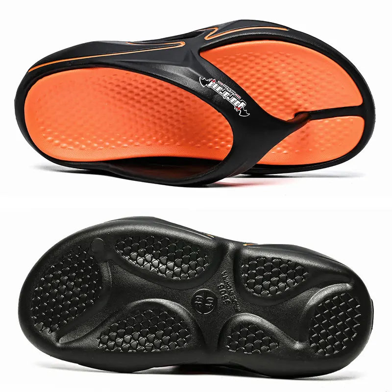 2024 New Mens Fashion Flip-flops Male Soft Slippers Comfortable Massage Summer Shoes Stylish Men Outdoor Sport Slippers Hot Sale
