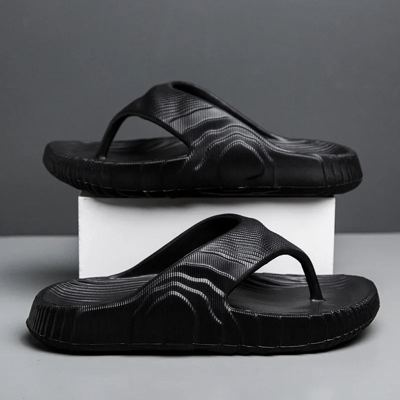 Summer Man Slippers Walk Around Home Flip Flop Men's Comfortable Slipper Man Luxury 2024 Adult Men's Sandal Slipers House Shoes