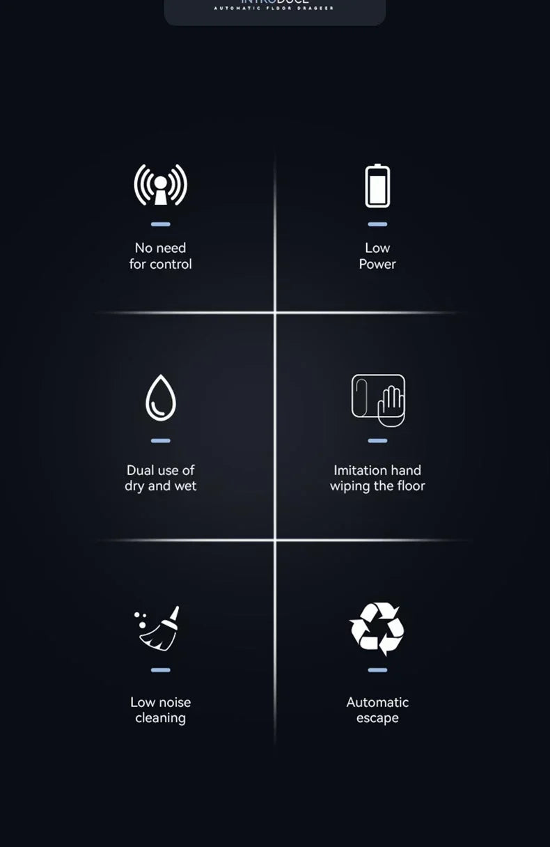 Wireless Intelligent Vacuum Cleaner Household Sweeping Robot Multifunctional Rotary Strong Floor Cleaning Humidification Spray