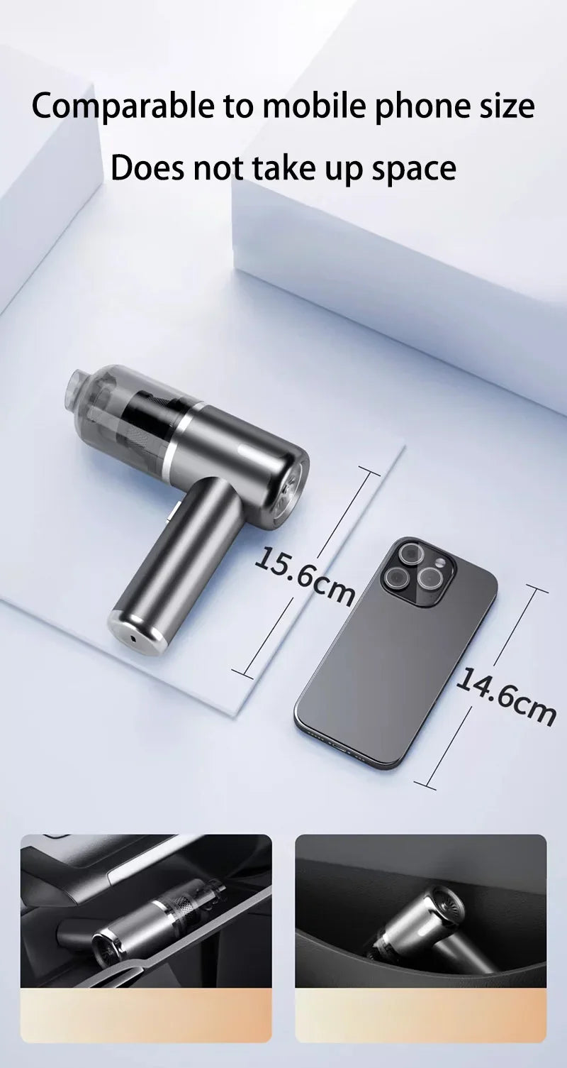 Xiaomi MIJIA 4 in 1 Car Vacuum Cleaner 2990000pa Powerful Handheld Clean Machine Wireless Portable Vacuum Clean Home Appliance