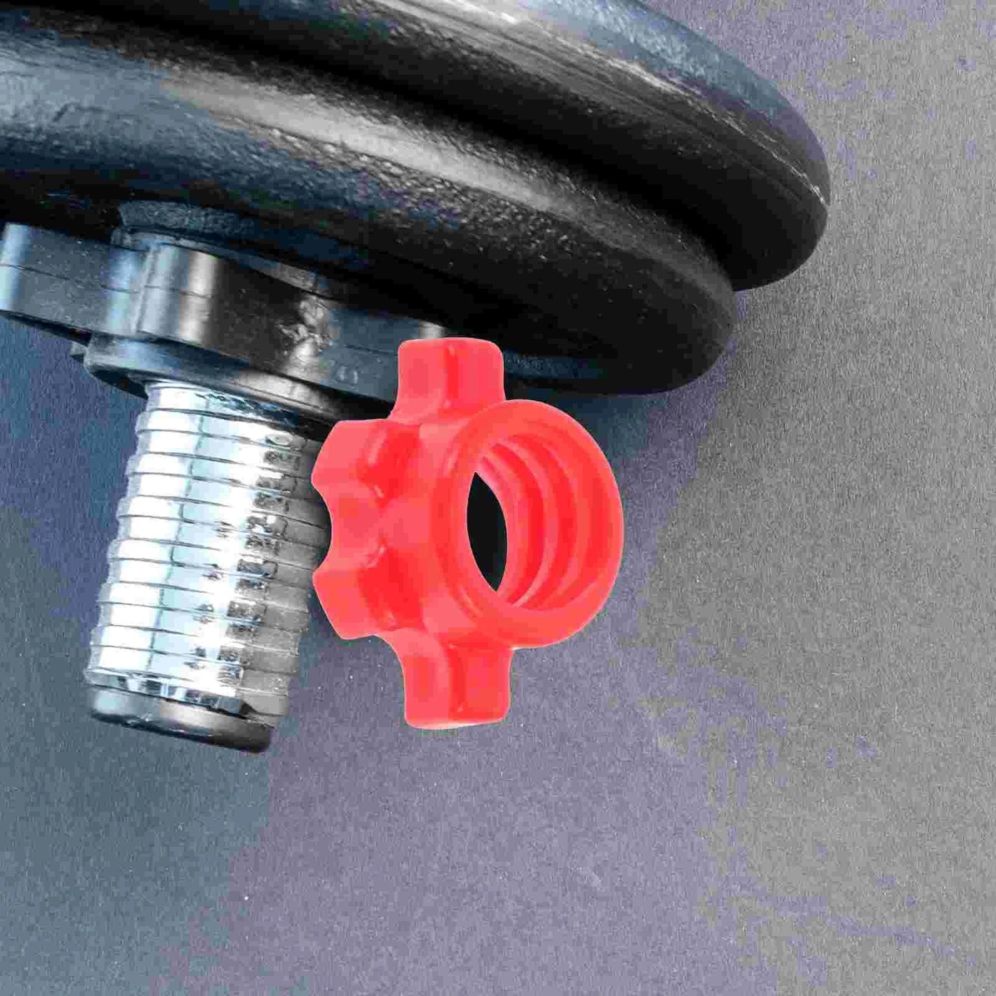 4 Pcs Dumbbell Bar Nut Barbell Fixing Accessories Home Gym Equipment Dumbles Weights Dumbbells Bar-bell Screws Fitness