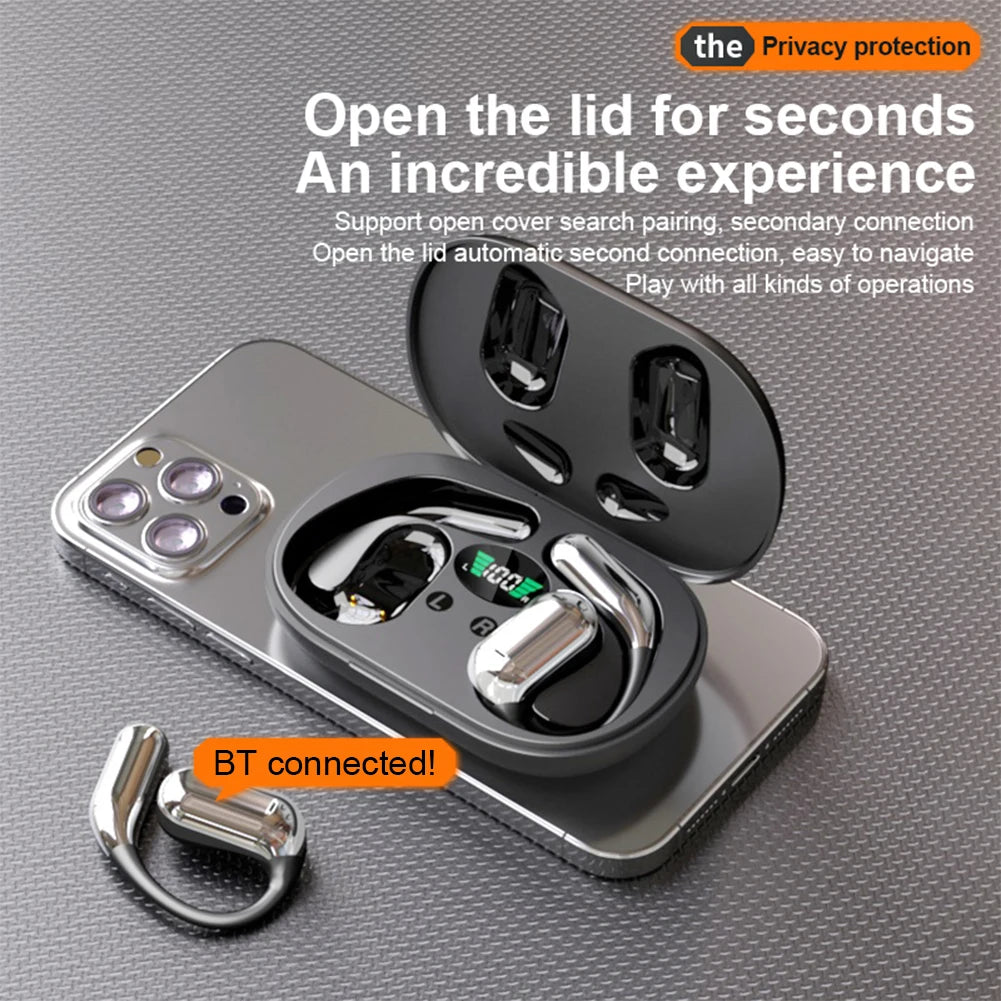 3-in-1 AI Translator Earbuds Bluetooth 144 Languages Music Playing Real Time Language Translator Earbuds for Business Learning
