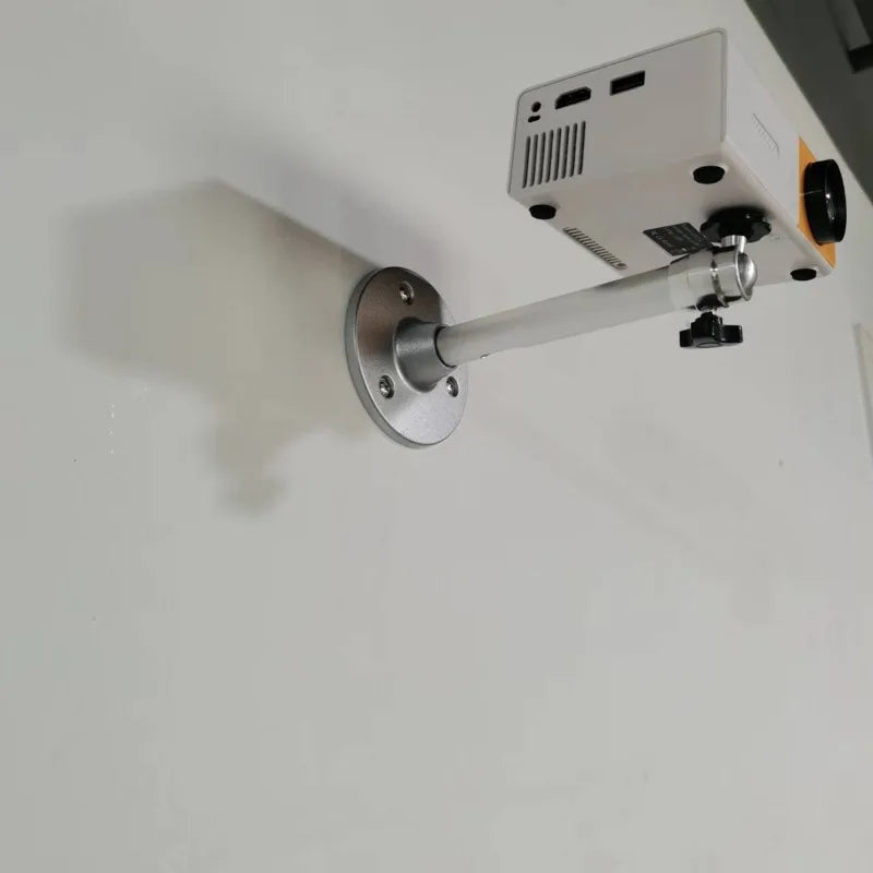 Portable Projector Bracket 360° Rotatable Ceiling Wall Mount Beamer Holder Aluminium compatable for HY300 HY320 Beam Projector