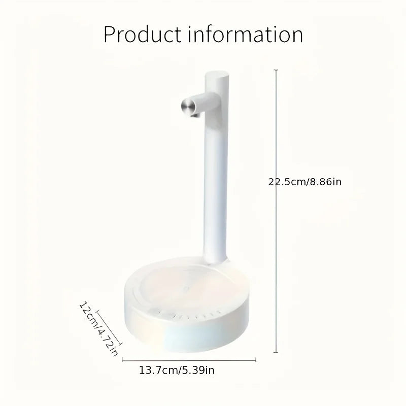 Electric gallon pump desktop water dispenser, rechargeable water bottle pump, automatic water dispenser