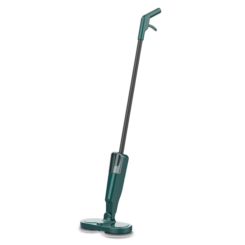 Electric Mop Dual-Motor Low Noise Electric Spin Mop with Water Tank USB Charging Cordless Handheld Mops Floor Cleaning Tool