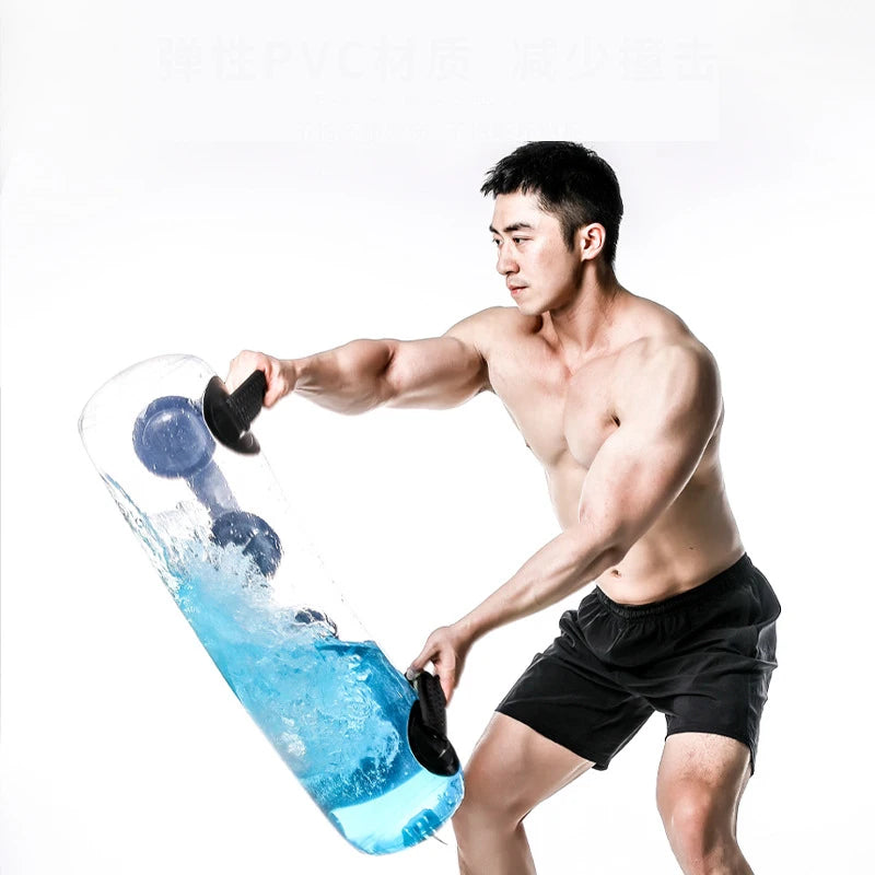 5/10/15/20/30kg Aqua Bag Portable Inflatable Water Power Bags for Weightlifting Workout Home Gym Body Building Fitness Equipment