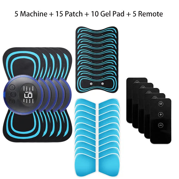 Electric Pulse Neck Massager Cervical Mini Massage Relax Cushion for Shoulder Leg Cervical Body Muscle Stimulator Relief Pain