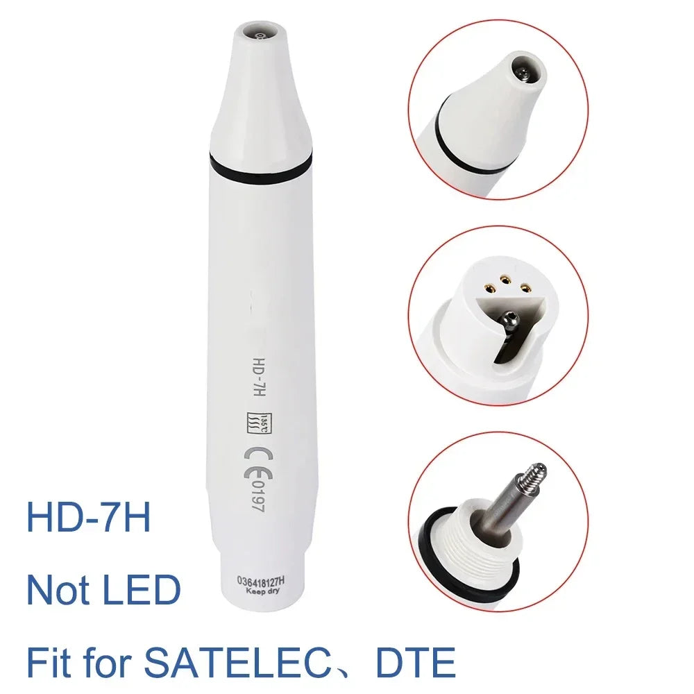 Dental Ultrasonic Piezo Scaler Handpiece Fit for SATELEC EMS Dental Ultrasonic Scaler 135° Sterilized Instrument Dentistry