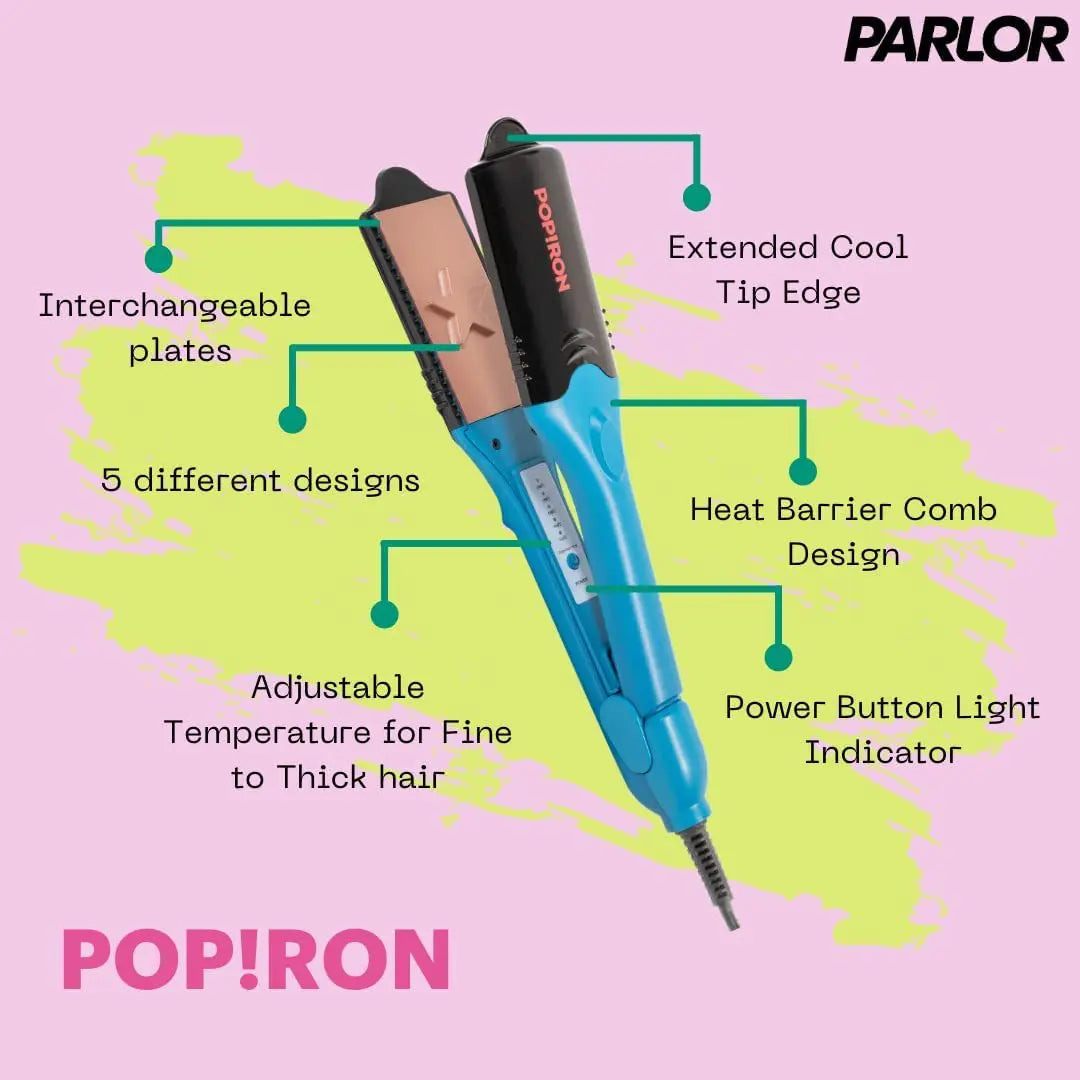 3D Image Modeling Star Hair Straightener Straight Hair Clip Curling Iron Straight Curl Dual-use Hair Curlers