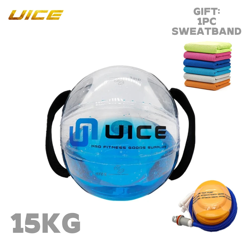 Gym Accessories Aquabag Fitness 15KG Fitness Aqua Ball Weightlifting Sports Water Heavy Duty Power Bags Water Sports