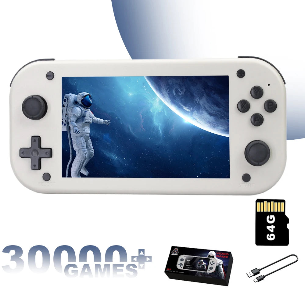 M17 Retro Handheld Game Console with 30000+ Games 4.3-inch IPS Screen Video Games Consoles Open Source Retro Gaming Console