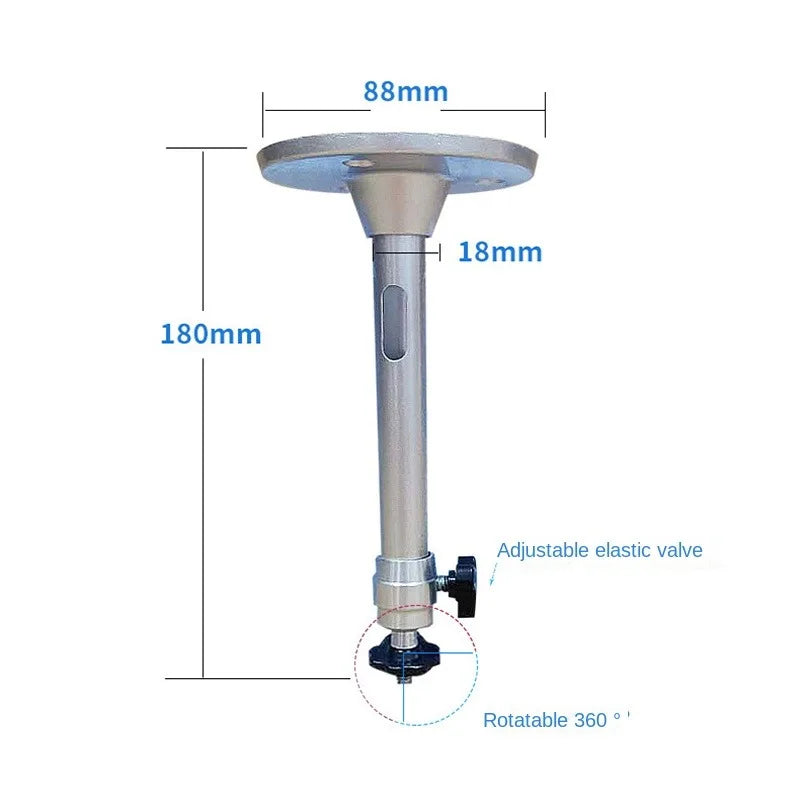 Portable Projector Bracket 360° Rotatable Ceiling Wall Mount Beamer Holder Aluminium compatable for HY300 HY320 Beam Projector