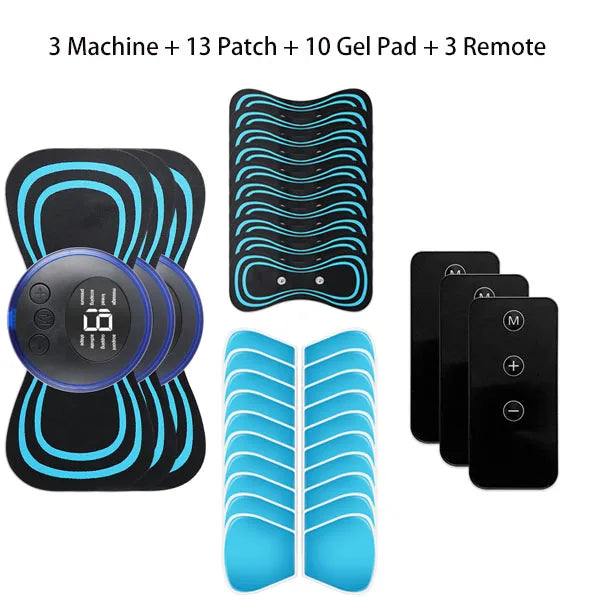 Electric Pulse Neck Massager Cervical Mini Massage Relax Cushion for Shoulder Leg Cervical Body Muscle Stimulator Relief Pain