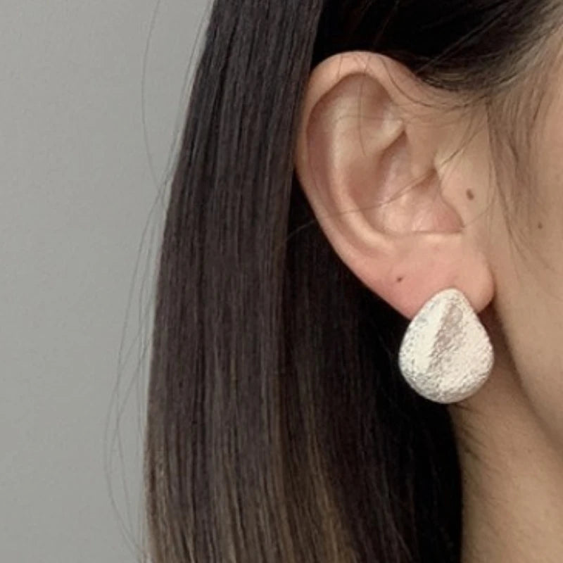 Bilandi Modern Jewelry European and American Design Metal Irregular Earrings For Women Party Gifts Cool Trend Ear Accessories