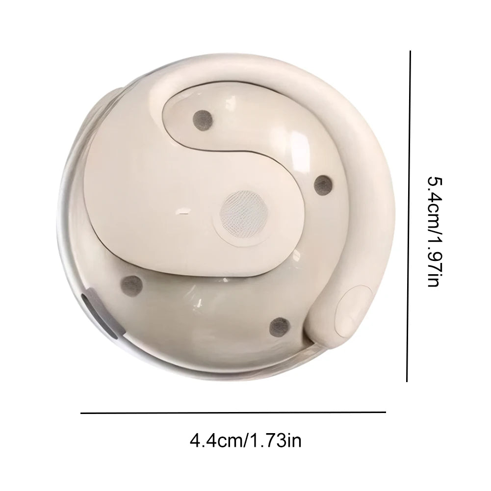 Wireless BT AI Real-time Language Translation Earphones 144 Languages Ear Hanging Headphone Translator for Travel Business
