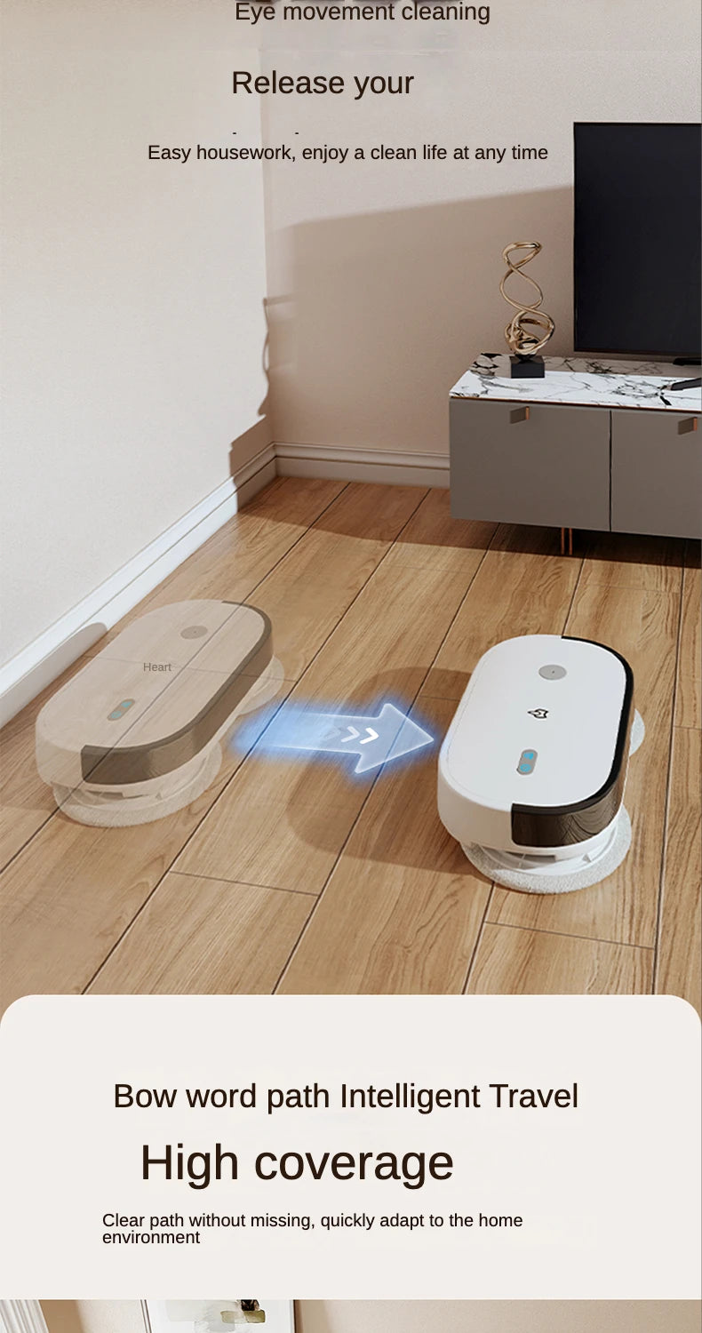 Smart Mopping Robot Sweeping Robot Household Full Automatic Mopping Washing Dedusting Clean Mop Machine Robot Cleaner