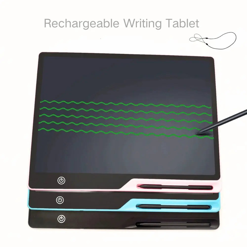 16inch/41cm USB Rechargeable LCD Writing Tablet, USB Charging, Educational Birthday Gift,Safe & Perfect as a Birthday, Christmas