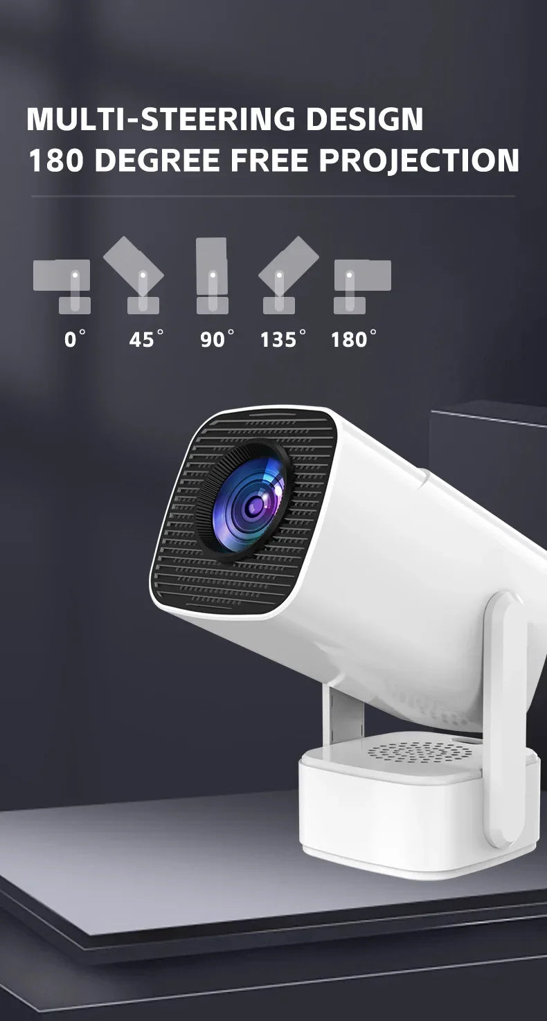 P30 PRO Smart Mini Projector Android 11 WiFi6 Support 4K 1080P BT5.0 Projector 1280*720P Home Cinema Portable Projector